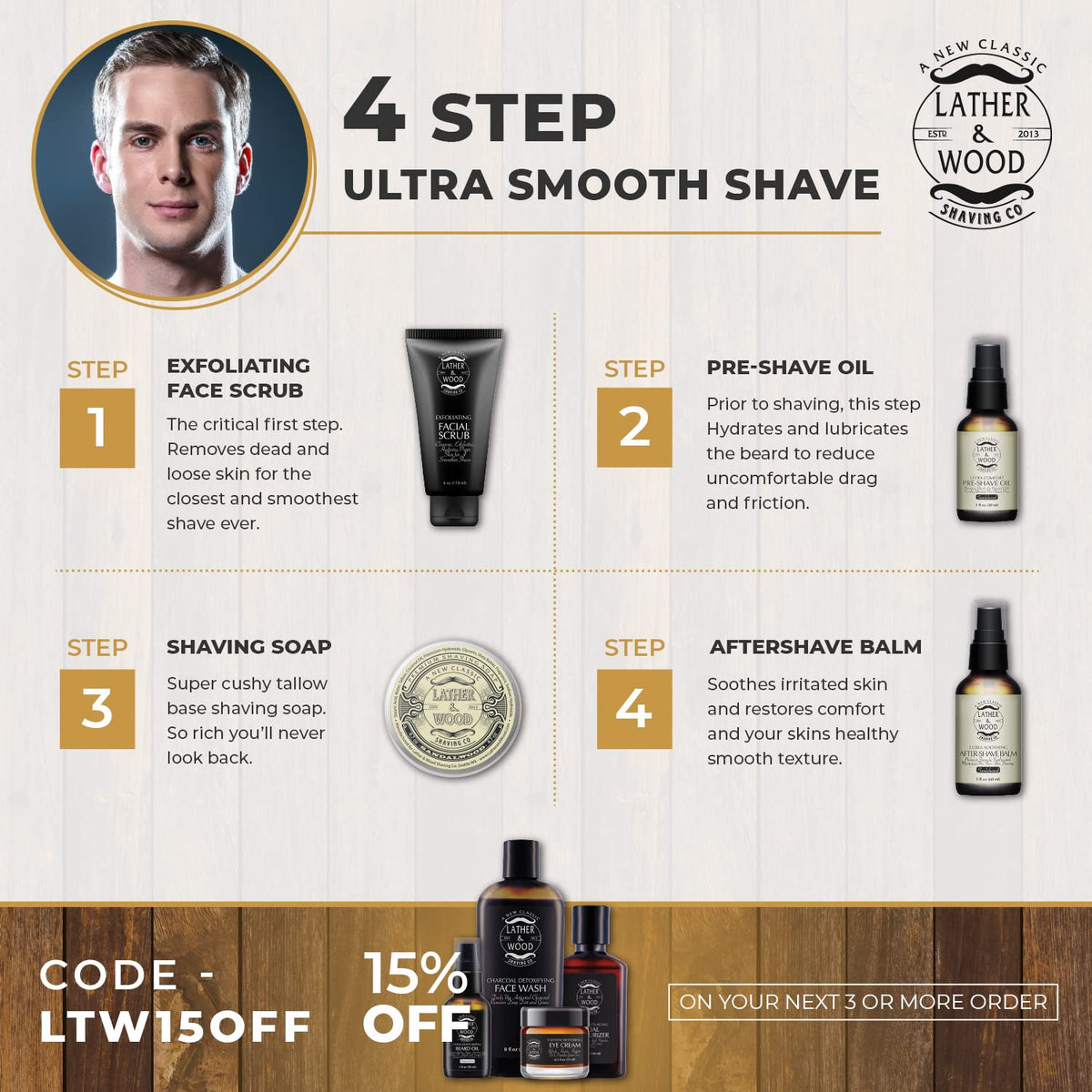 Sandalwood Scent After-shave Balm O366953