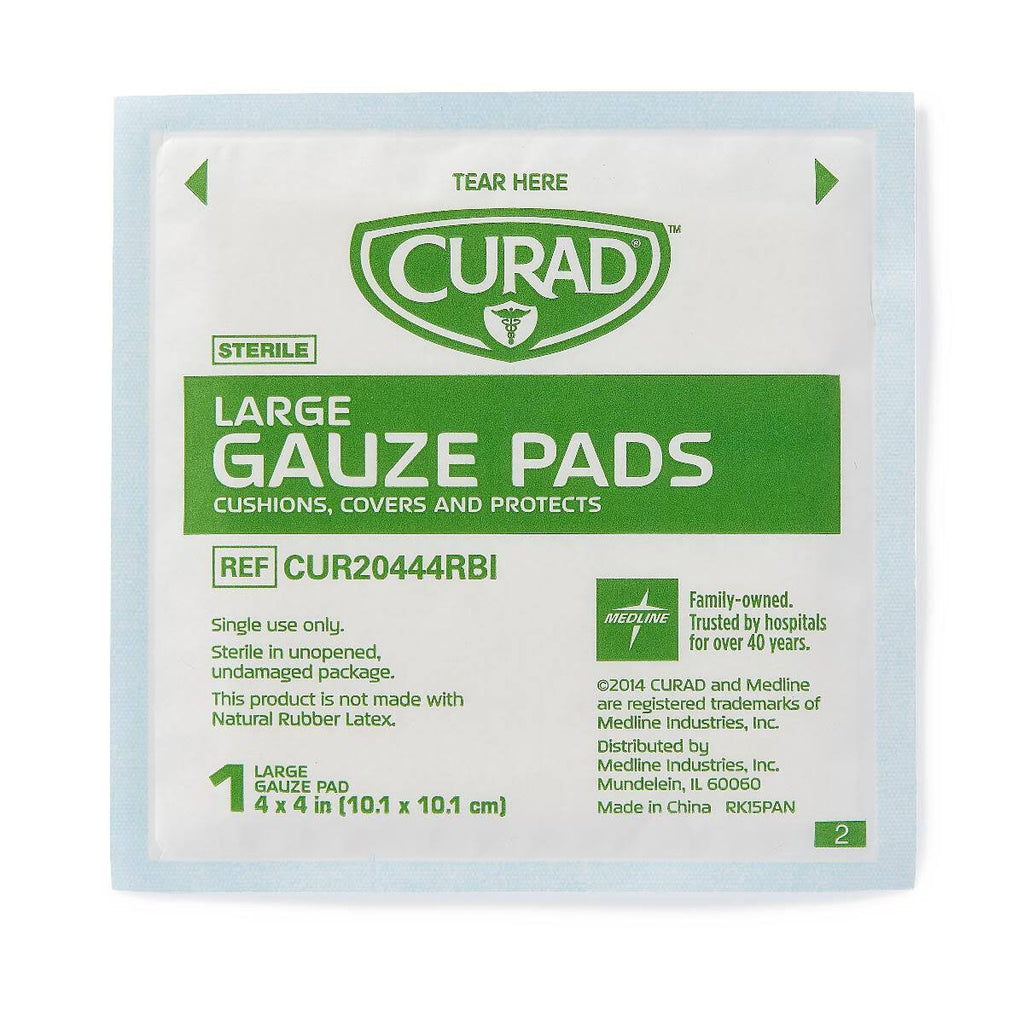 Sterile Nonwoven Gauze Pads 4inx4in 10 CT H841