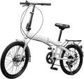 20 Inch High Carbon Steel Folding Bike with 7-Speed Gears V546