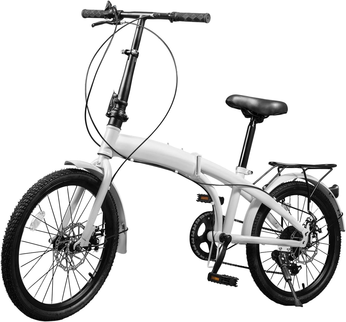 20 Inch High Carbon Steel Folding Bike with 7-Speed Gears V546