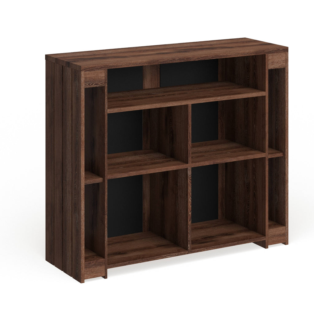 Rustic Walnut 47-inch Bar Dining Table S298