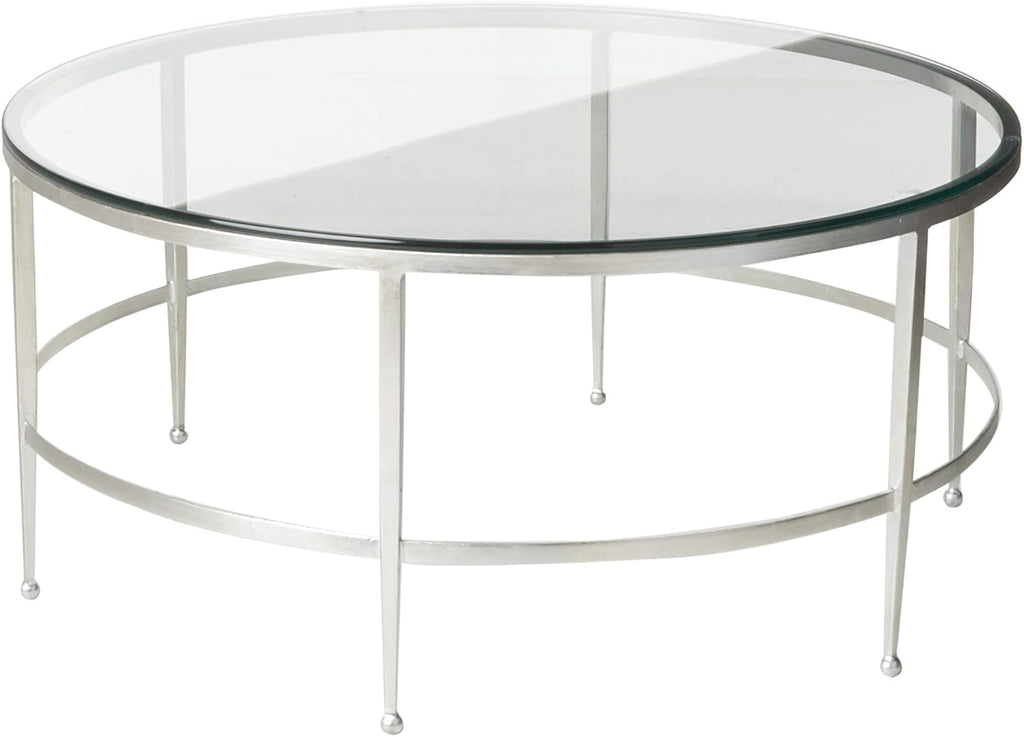 Antique Gold Glass Cocktail Table R33103