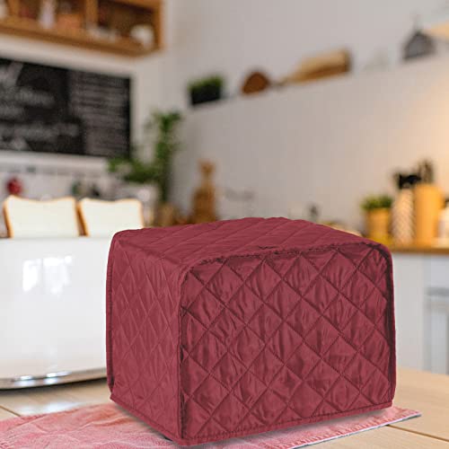 Quilted Black Toaster Cover 2 Slice F312
