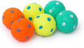 6 Pack Small Sized Spotted Latex Balls, 2 Inches in Diameter Q1533