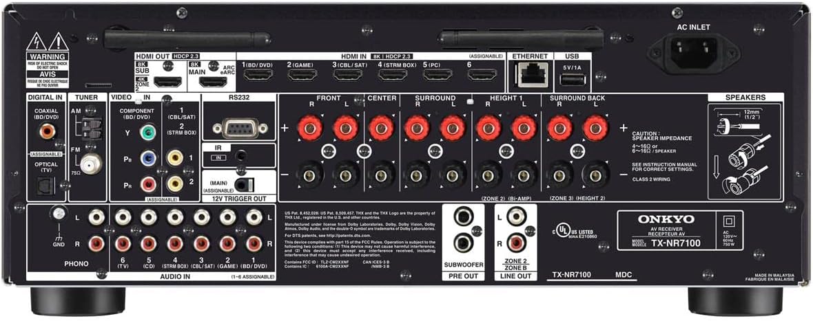 9.2-Channel THX Certified AV Receiver W61836