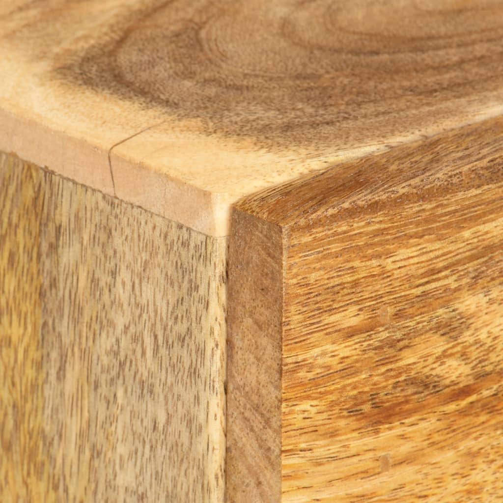 Solid Mango Wood Bedside Cabinet Q30801