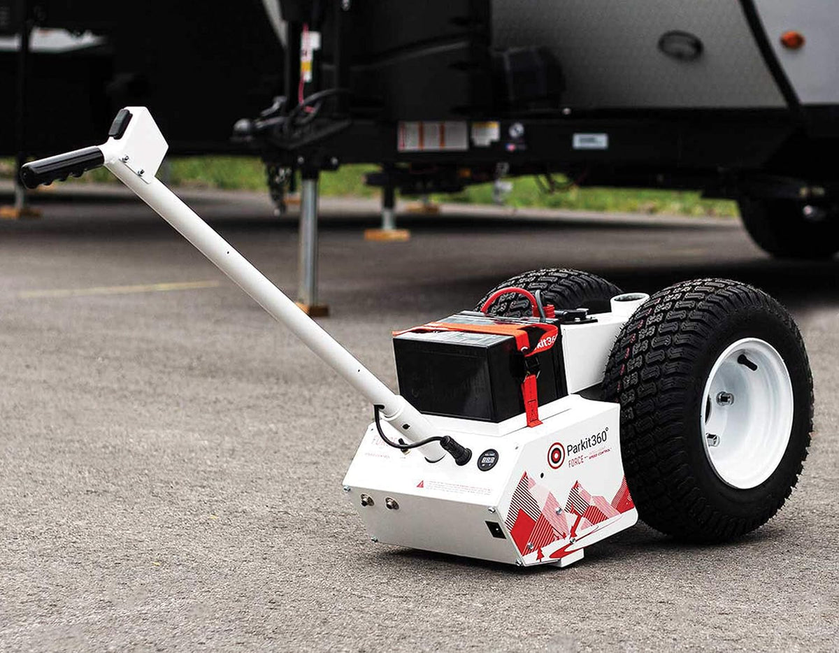 Battery Powered Trailer Dolly with 2 Hitch Balls M60128
