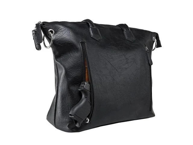 Black Concealed Carry Satchel Z24396
