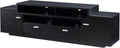 Black Multi-Shelves TV Stand N5770