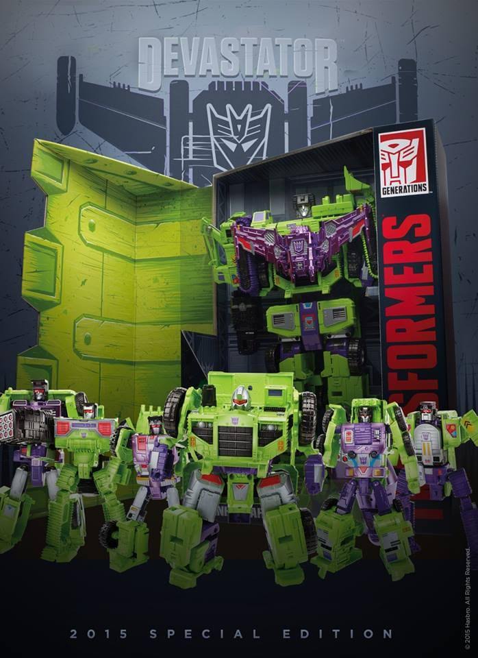 Transformers Combiner Wars Titan Devastator R941