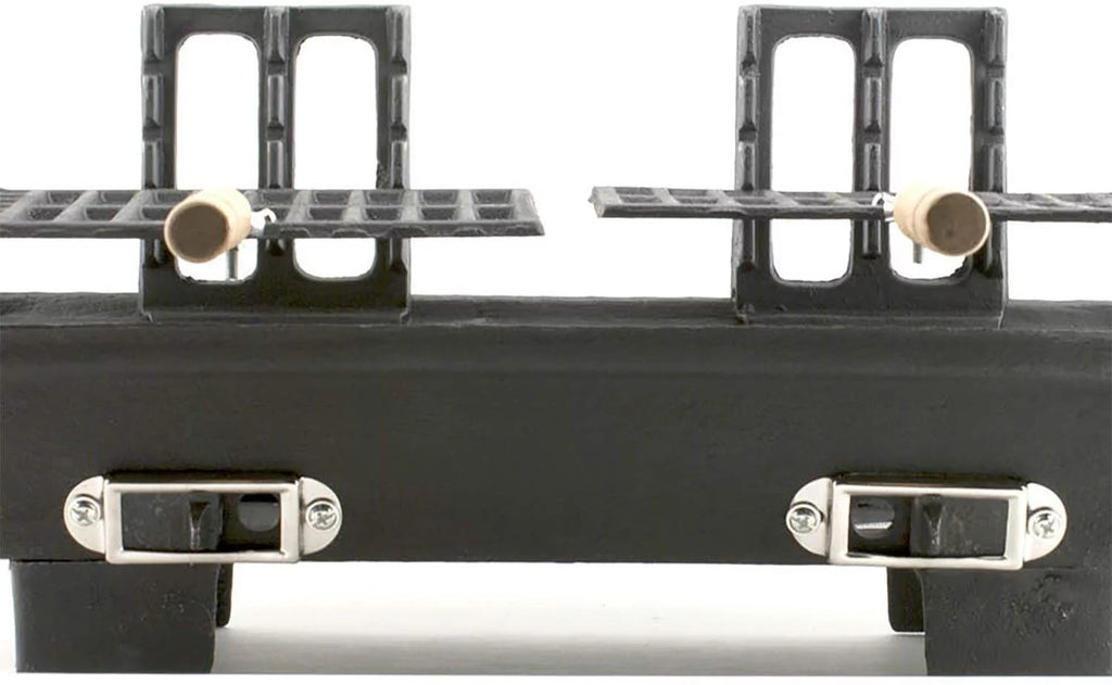 Cast Iron Hibachi Charcoal Grill, 10 by 18-Inch G250737