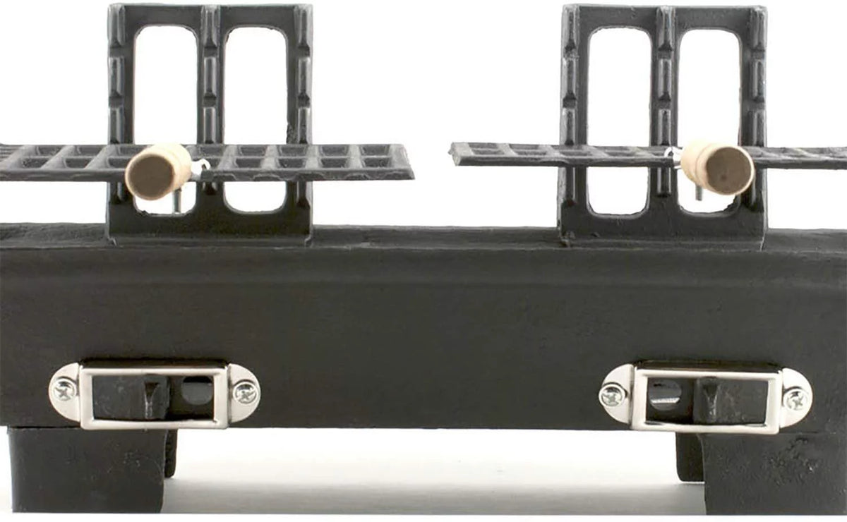 Cast Iron Hibachi Charcoal Grill, 10 by 18-Inch G250737