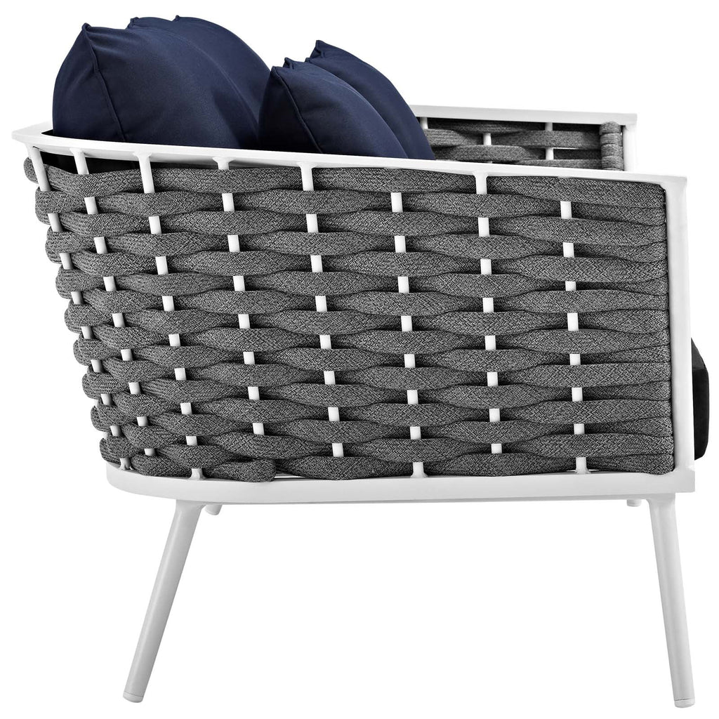 7 Piece Outdoor Patio Aluminum Sectional Sofa Set G1556