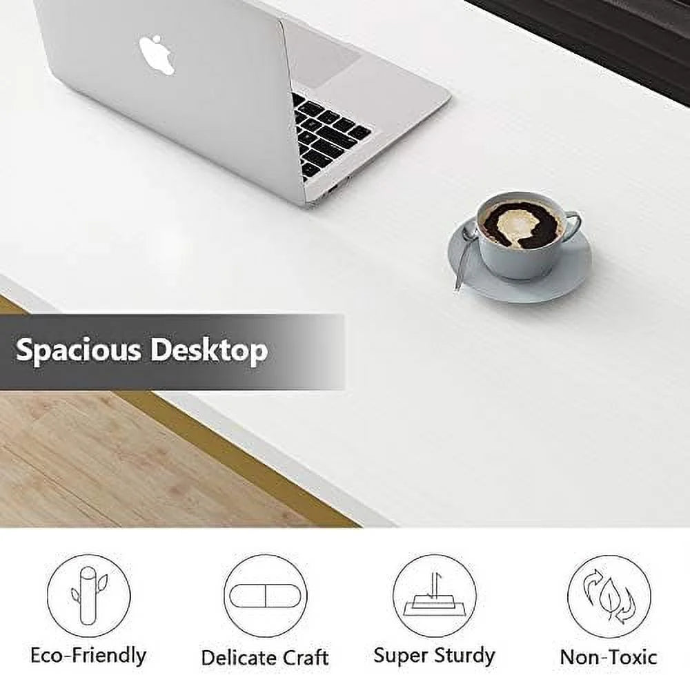 78.7 x 39.4 inch White Computer Desk F167