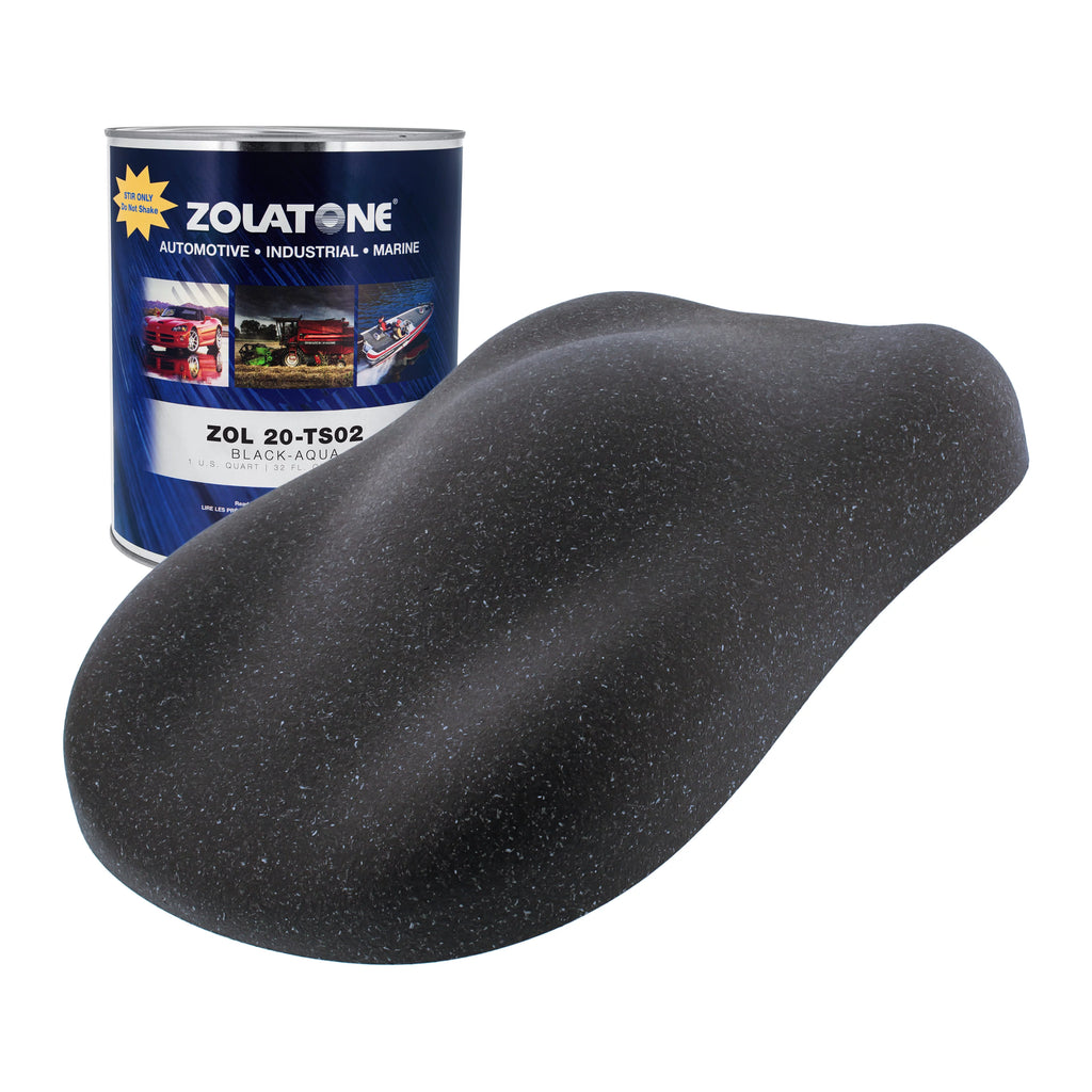 Black Aqua Trunk Spatter Paint Quart R13740