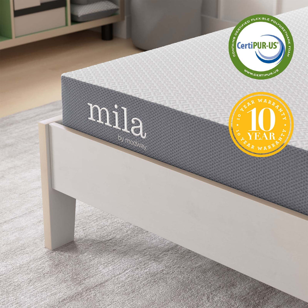 Twin Foam Mattress Set of 2 Q154469