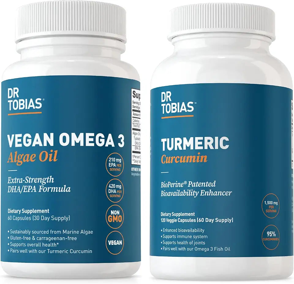 Omega 3 Algae Oil Turmeric Curcumin B808