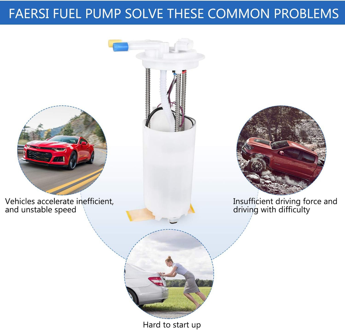 Fuel Pump Assembly with Sensor Pack of 2 V3521