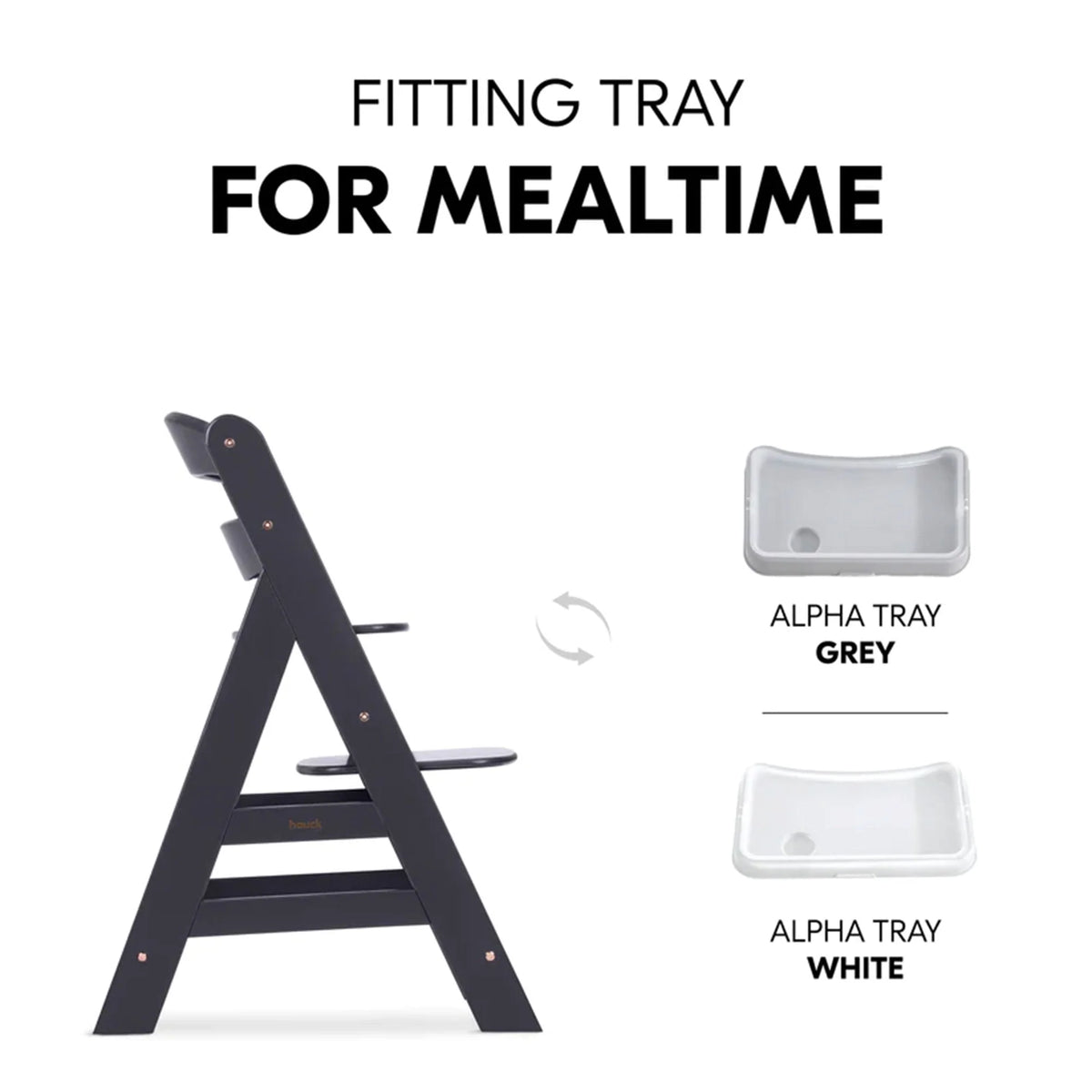 Adjustable Wooden Highchair H755822