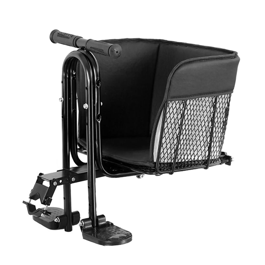 Front Seat Child Saddle with Pedals and Support for MTB Road Bike M510