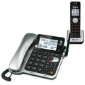 Black Corded/Cordless Phone with Answering System and Caller ID B86852