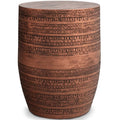 15" Metal Accent Side Table T9111