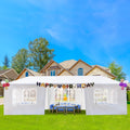 10' x 30' Canopy with 5 Sidewalls Q39270