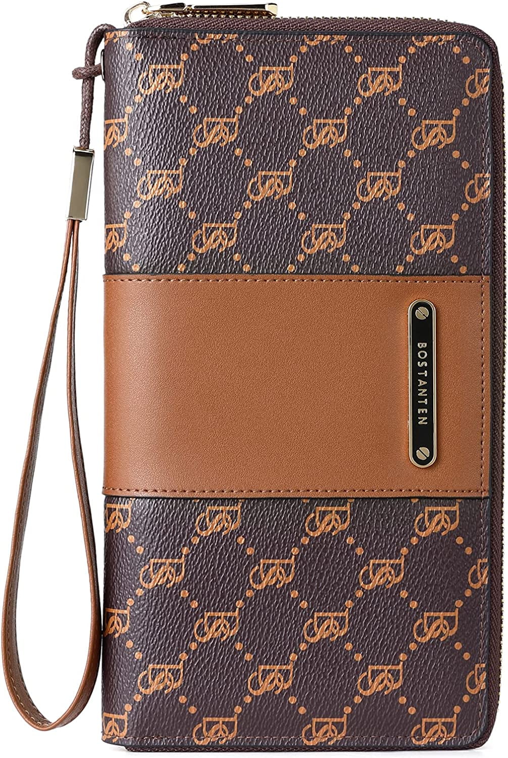Leather RFID Blocking Zip Around Wallet H677113