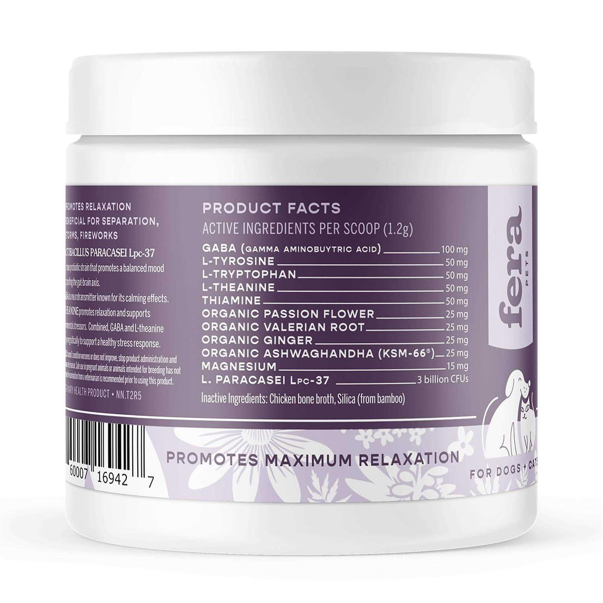 Calming Support for Dogs and Cats F8347