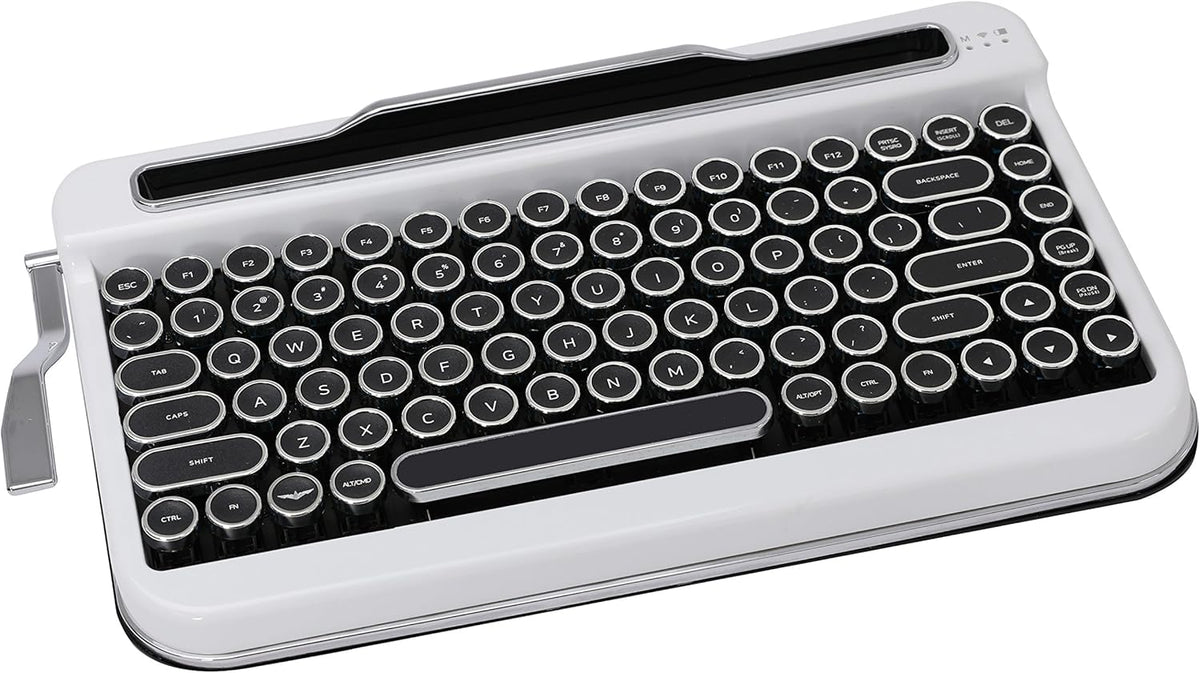 Black Chrome Keycap Bluetooth Keyboard N967179