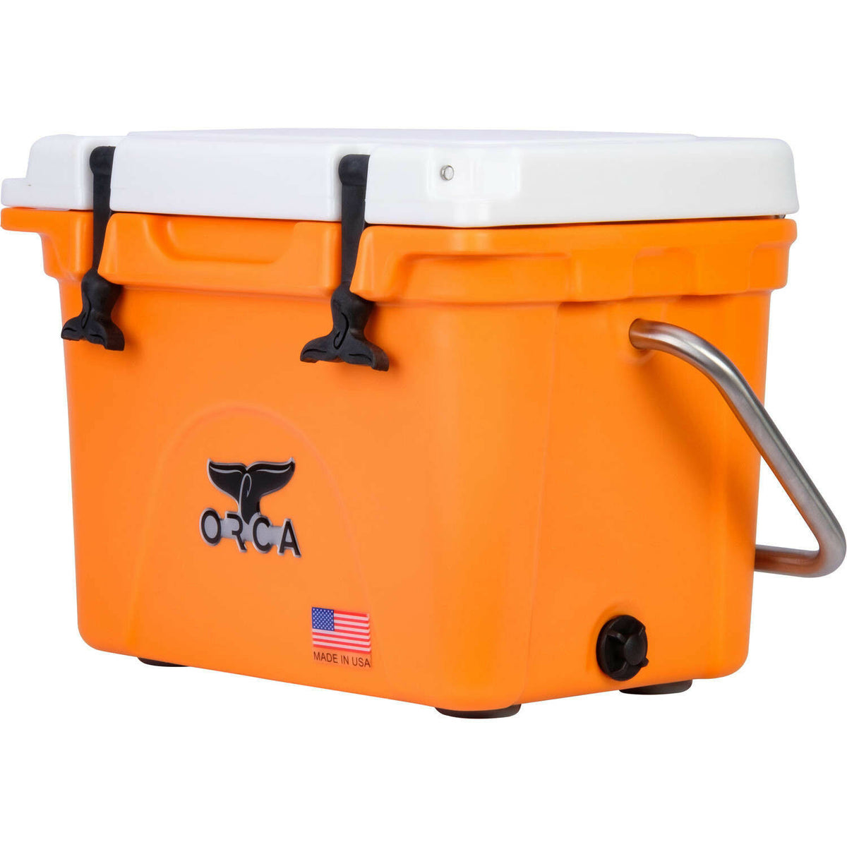 Extra Heavy Duty 20-Quart Coolers - Orange/White H71288