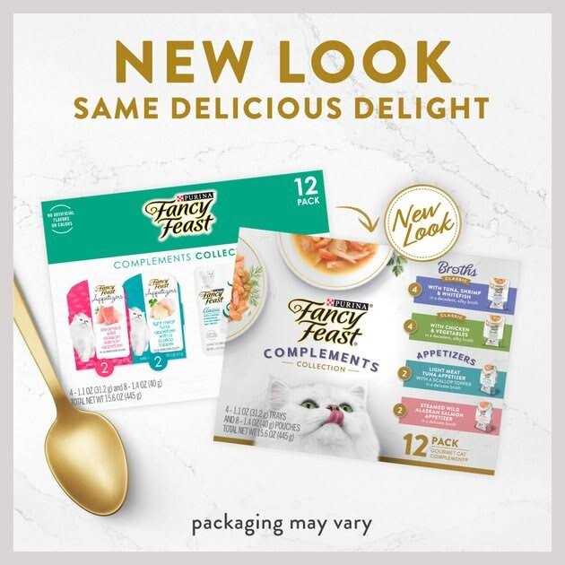 Grain Free Wet Cat Food Topper Variety Pack D8771