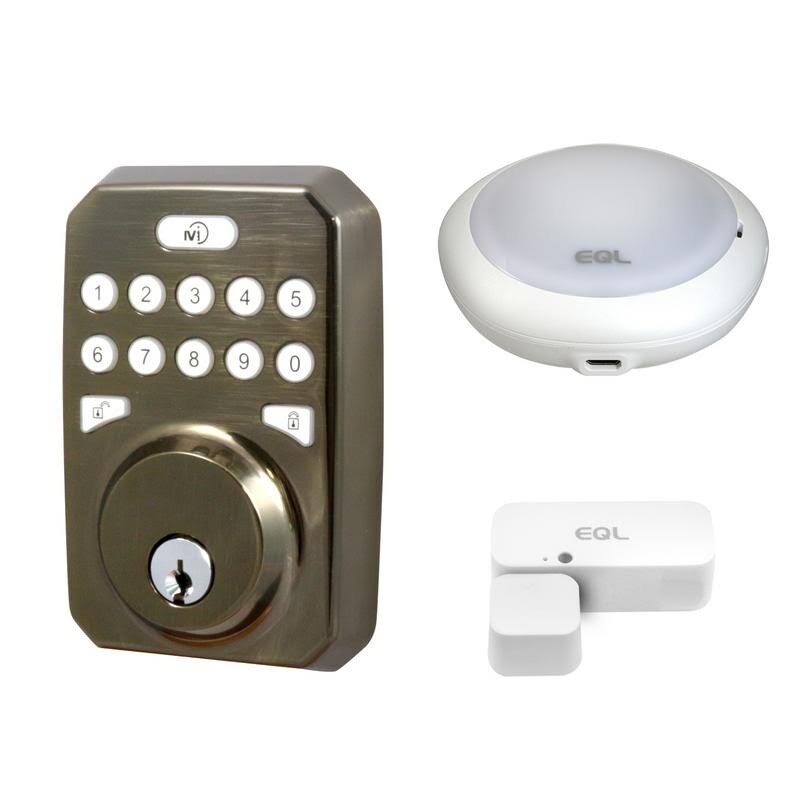 Satin Nickel Smart Lock and Deadbolt Y226404