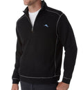 Black Half Zip Pullover A378