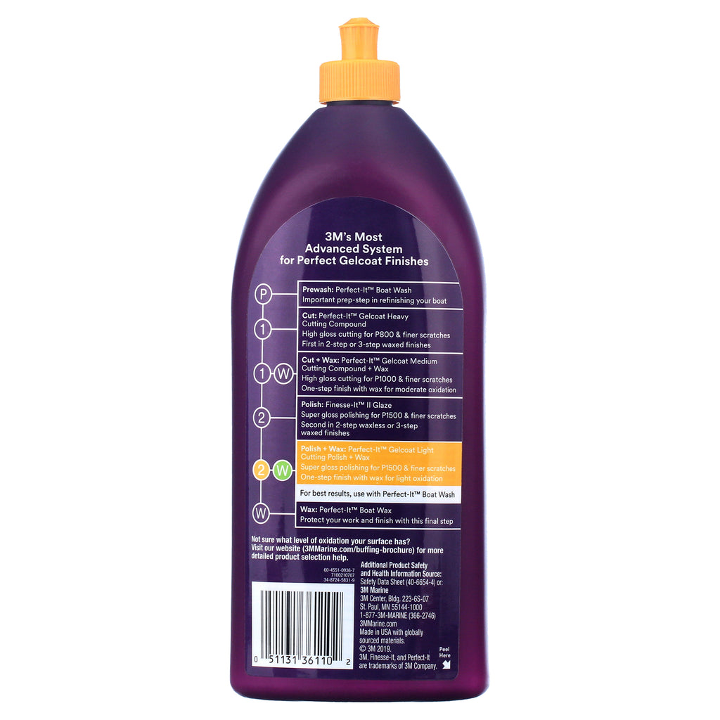 Light Cutting Polish and Wax U69735