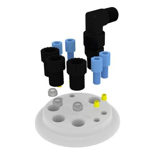 10L HDPE 83mm Solvent Waste System P649460