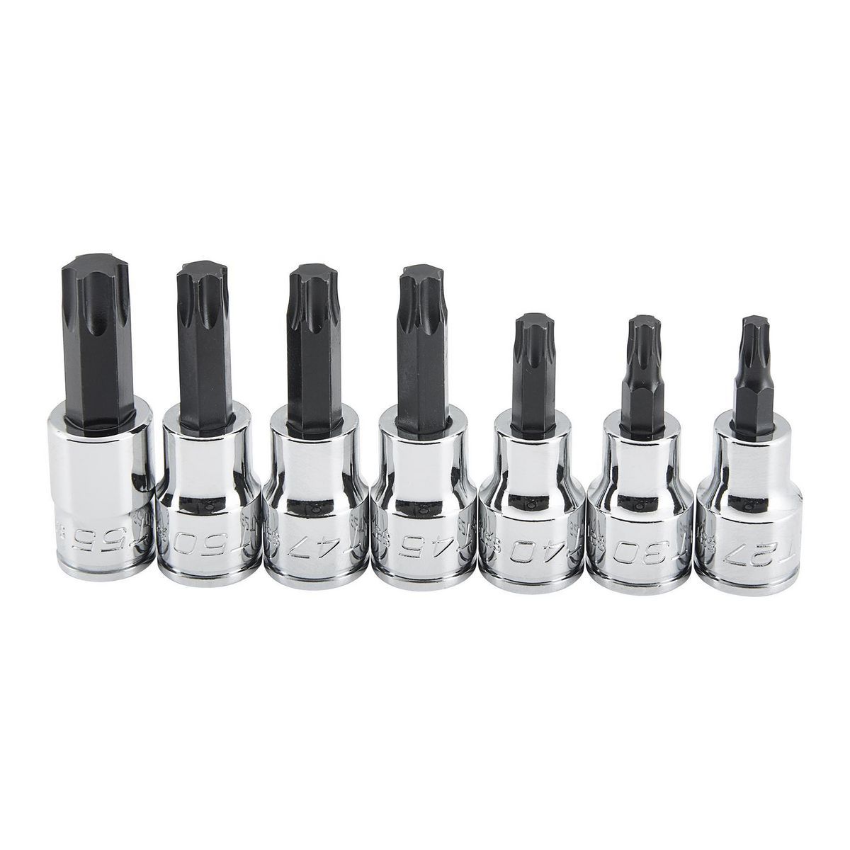3/8 in. Drive TORX Bit Socket Set, 7-Piece H493333