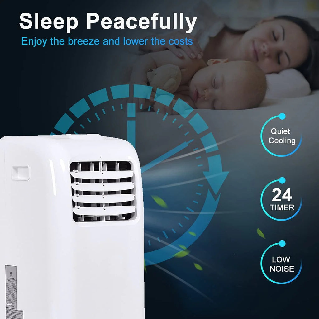 Portable Air Conditioner Cooling Fan Dehumidifier 8000BTU R2069