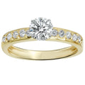 14K Yellow Gold Solitaire Ring G81407