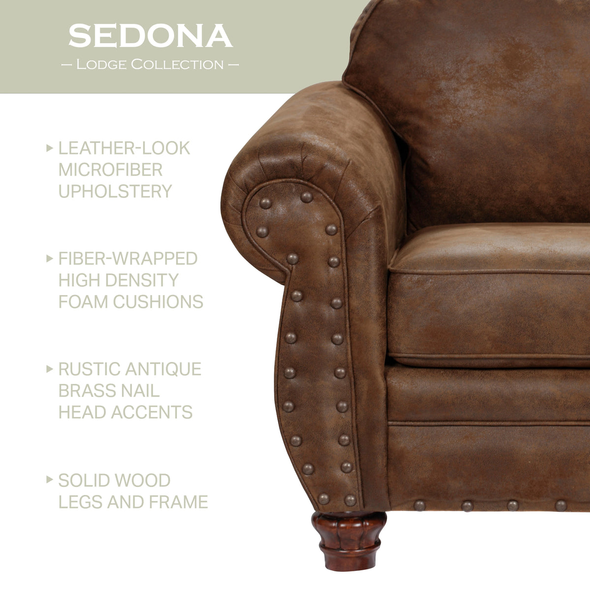 Arm Chair with Matching Ottoman U708097