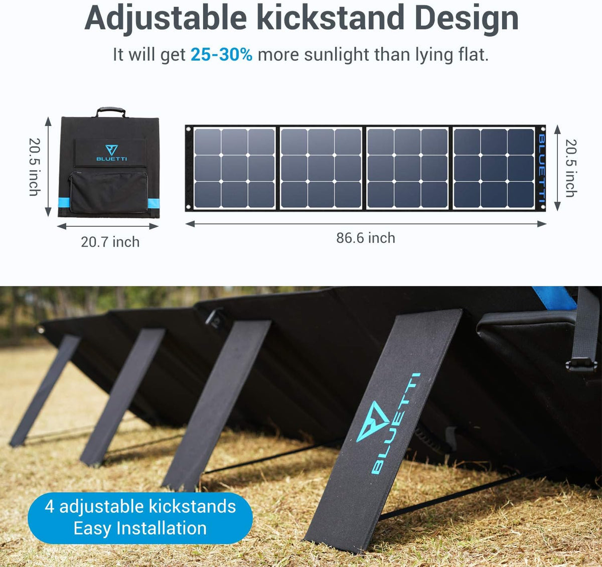 200w Portable Foldable Solar Panel G472