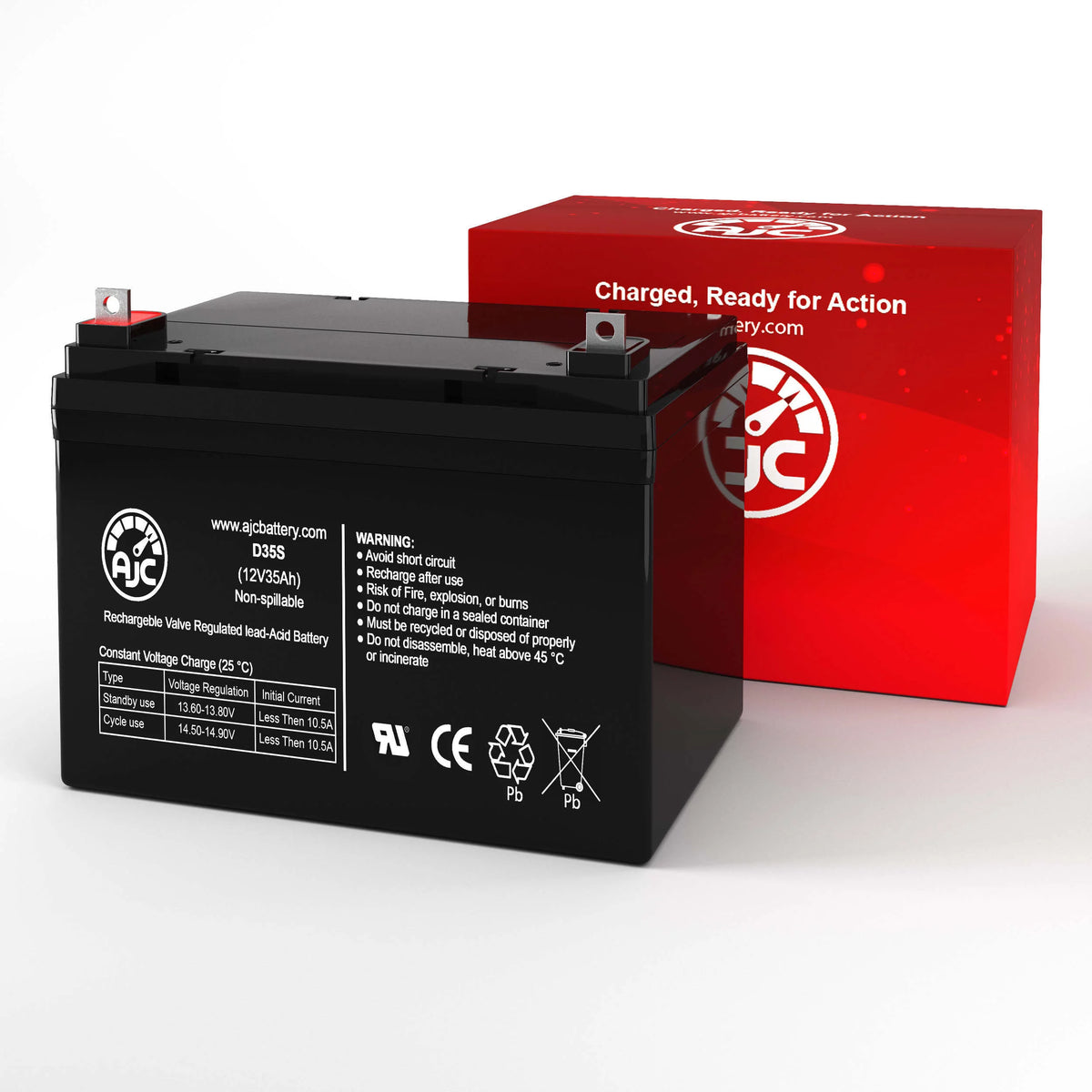 700VA 12V 35Ah UPS Battery O854935