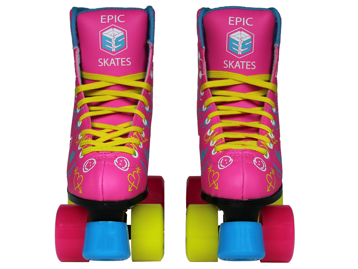 Blush Quad Roller Skates - Size 9 H13138