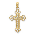 10K Yellow Gold Cross Charm Q65374