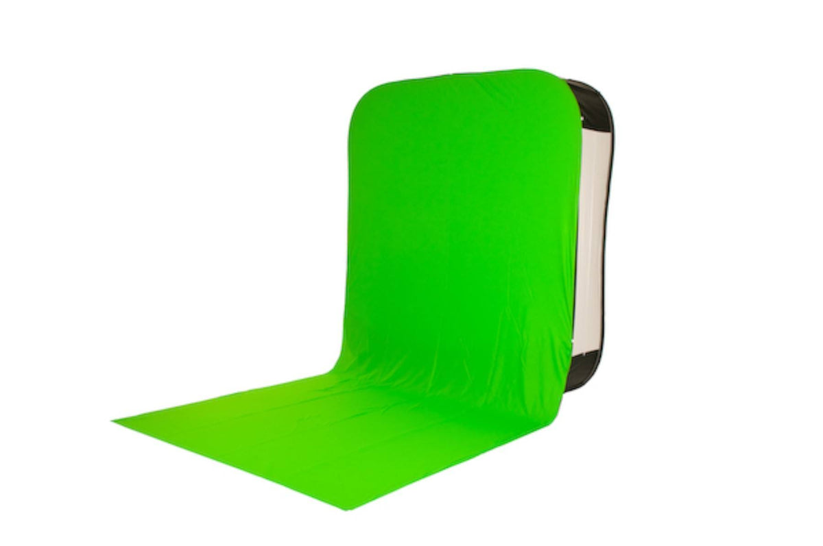 Green Chromakey Background Cover with Train J532