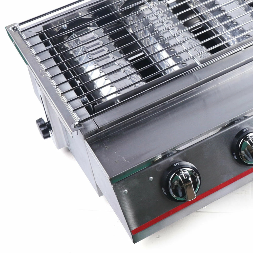 8 Burners LPG Gas Outdoor Cooker Stainless T138392