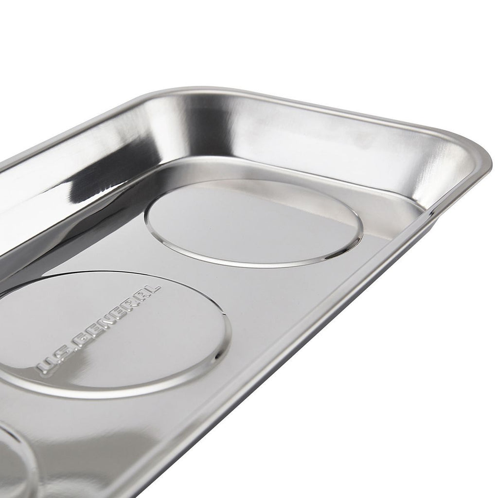 14-1/8 in. x 6-1/4 in. Magnetic Stainless Steel Parts Tray Z2315