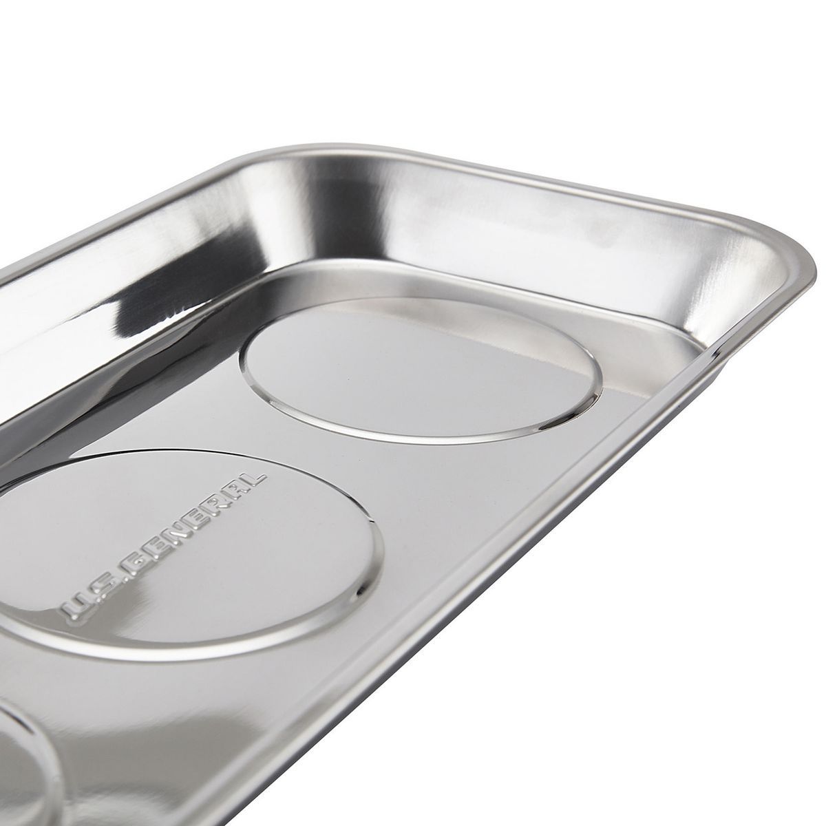 14-1/8 in. x 6-1/4 in. Magnetic Stainless Steel Parts Tray Z2315