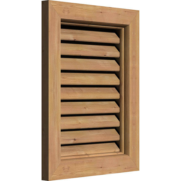 Unfinished Functional Vertical Gable Vent R78461