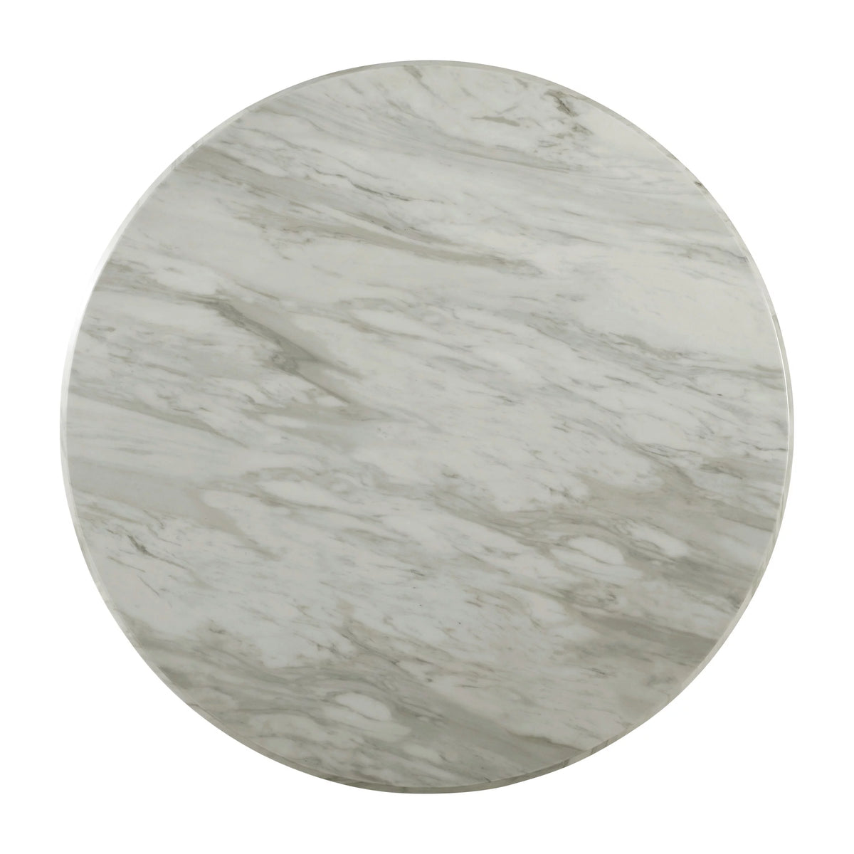 White 3-Piece Faux Marble Top Coffee Table Set S770224